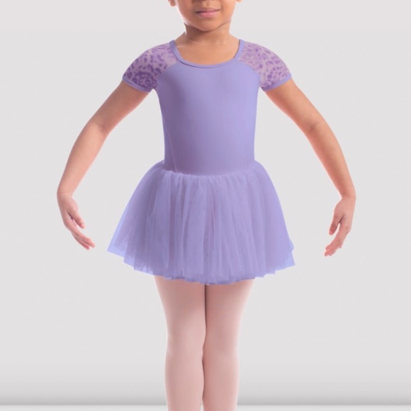 Bloch Other - New BLOCH Tutu Dress Purple Leopard Leotard - Lilac | Size 4/6
